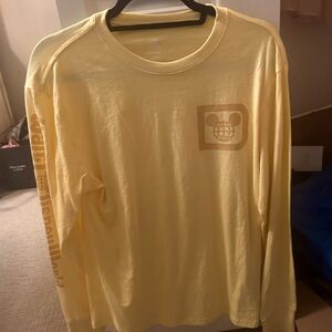 Walt DisneyWorld Yellow long sleeve shirt.